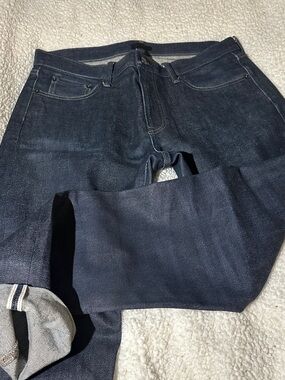 Uniqlo Men's selvedge Denim Jeans 33/34